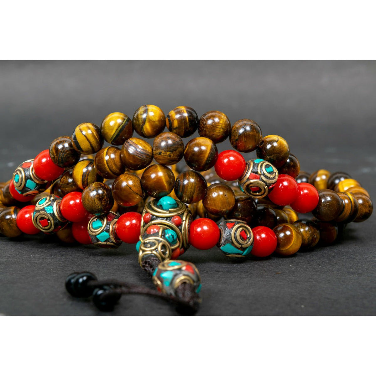 Tiger Eye Mala Beads  Its Benefits, How to Buy Online– Art Of Tibet